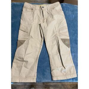 KEEN / Newport Capri Pants Khaki Hybrid Athleisure Hiking Outdoor / Size 10